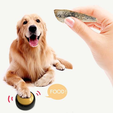 HKM-0356541 Interactive Sound Buttons for Dog Communication - Customizable Record-and-Play Buttons for Pet Training