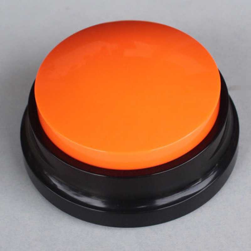 HKM-0356541 Interactive Sound Buttons for Dog Communication - Customizable Record-and-Play Buttons for Pet Training