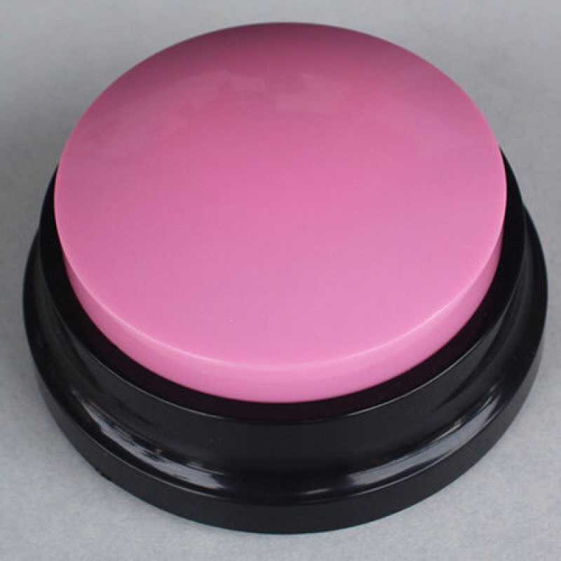HKM-0356541 Interactive Sound Buttons for Dog Communication - Customizable Record-and-Play Buttons for Pet Training