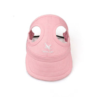 HKM-0359869 Adjustable Dog and Cat Baseball Cap - Wear-resistant Canvas with Velcro Design