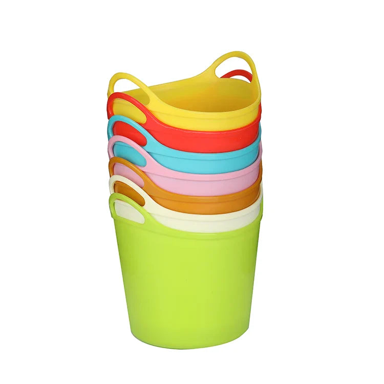HKM-035987 Desktop Plastic Pen and Pencil Holder - Versatile Storage Organizer for Home and Office