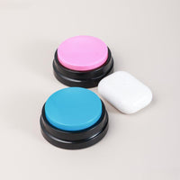 HKM-0360509 Pet Communication Recording Button for Dogs and Cats - Interactive Training Toy with Cushioned Edges