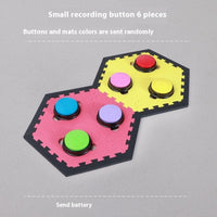 HKM-0360509 Pet Communication Recording Button for Dogs and Cats - Interactive Training Toy with Cushioned Edges
