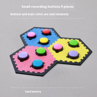 HKM-0360509 Pet Communication Recording Button for Dogs and Cats - Interactive Training Toy with Cushioned Edges