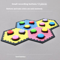 HKM-0360509 Pet Communication Recording Button for Dogs and Cats - Interactive Training Toy with Cushioned Edges
