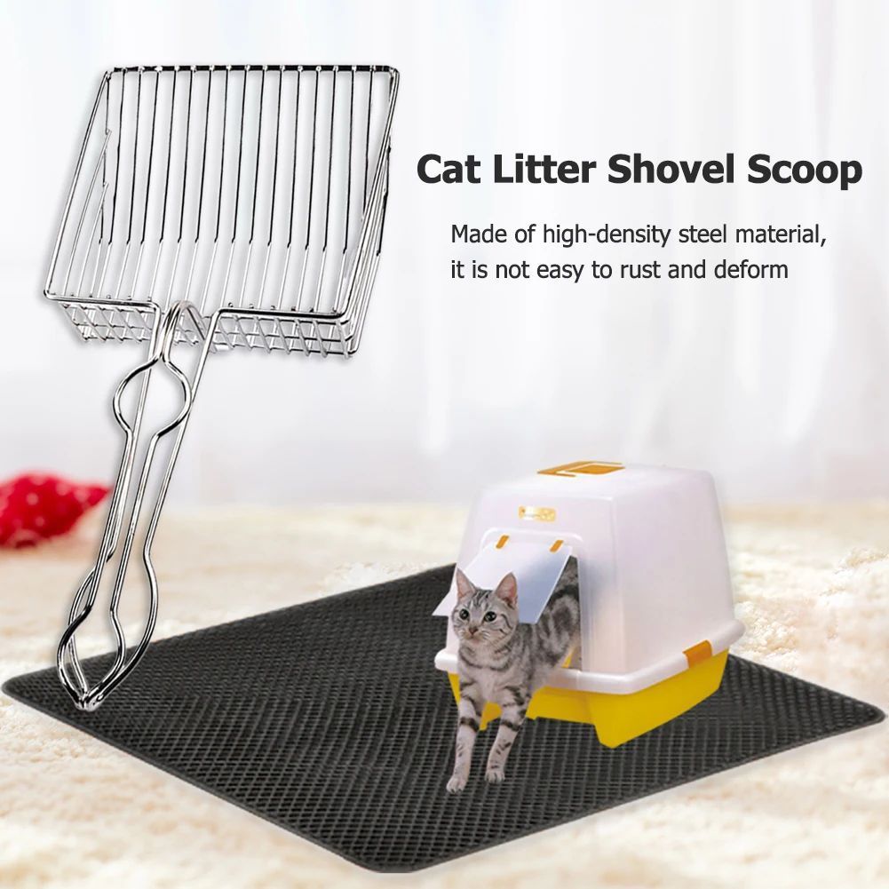 HKM-0361149 Durable Cat Litter Shovel and Scoop Tool for Easy Pet Cleanup