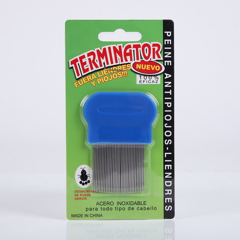 HKM-0361277 Stainless Steel Pet Comb for Cats in Various Colors - Durable and Lightweight