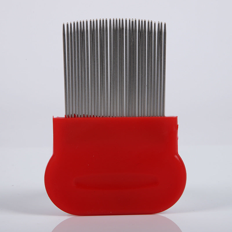 HKM-0361277 Stainless Steel Pet Comb for Cats in Various Colors - Durable and Lightweight