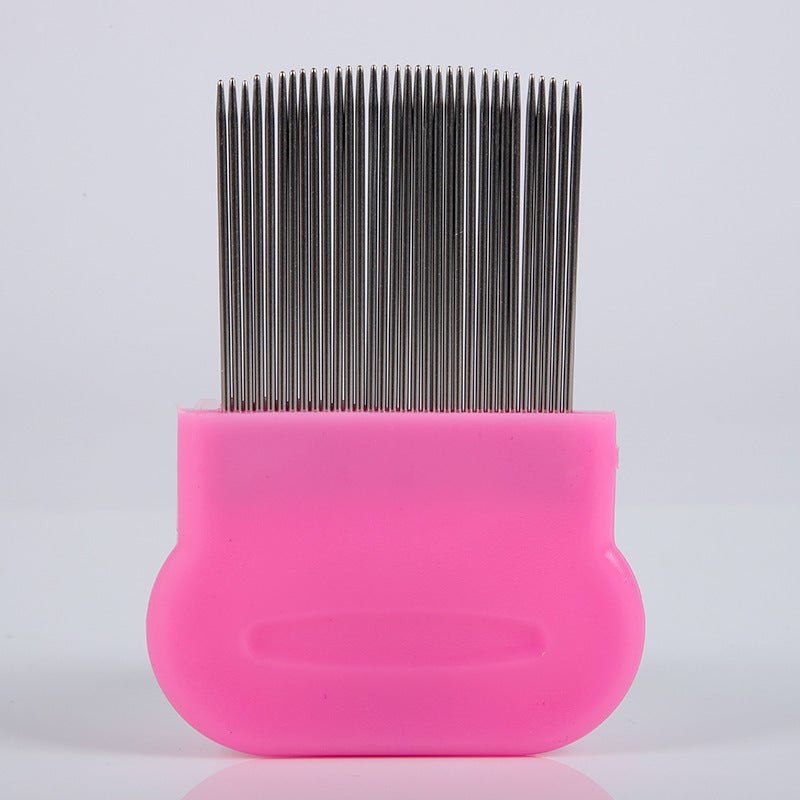 HKM-0361277 Stainless Steel Pet Comb for Cats in Various Colors - Durable and Lightweight
