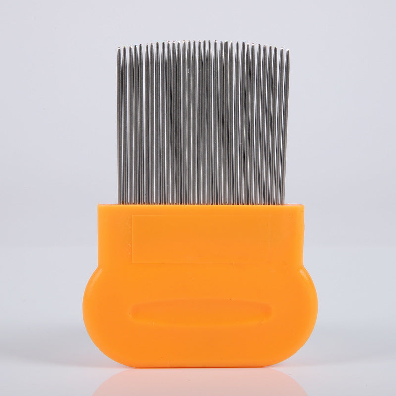 HKM-0361277 Stainless Steel Pet Comb for Cats in Various Colors - Durable and Lightweight