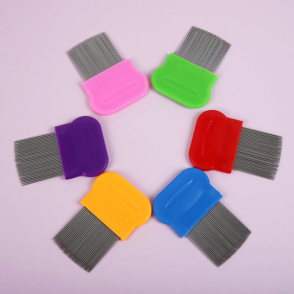 HKM-0361277 Stainless Steel Pet Comb for Cats in Various Colors - Durable and Lightweight