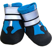HKM-0362301 Waterproof Dog Shoes for Autumn and Winter - Slip-Resistant, Warm, and Wear-Resistant Footwear (4pcs)