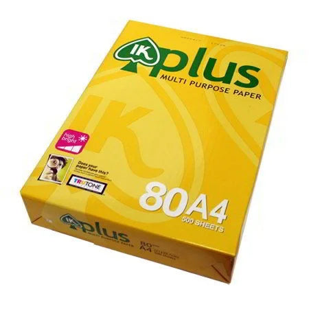 HKM-036307 IK Plus A4 80gsm Copy Paper - Original Quality Printing Paper from Germany