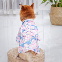 HKM-0363837 Colorful Kimono-Inspired Pet Clothing for Cats ¨C Stylish Four-Legged Attire in Various Sizes