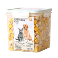 HKM-0364093 Freeze-Dried Whole Chicken Breast and Mixed Pet Snacks for Cats and Dogs - 500g