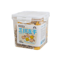 HKM-0364093 Freeze-Dried Whole Chicken Breast and Mixed Pet Snacks for Cats and Dogs - 500g
