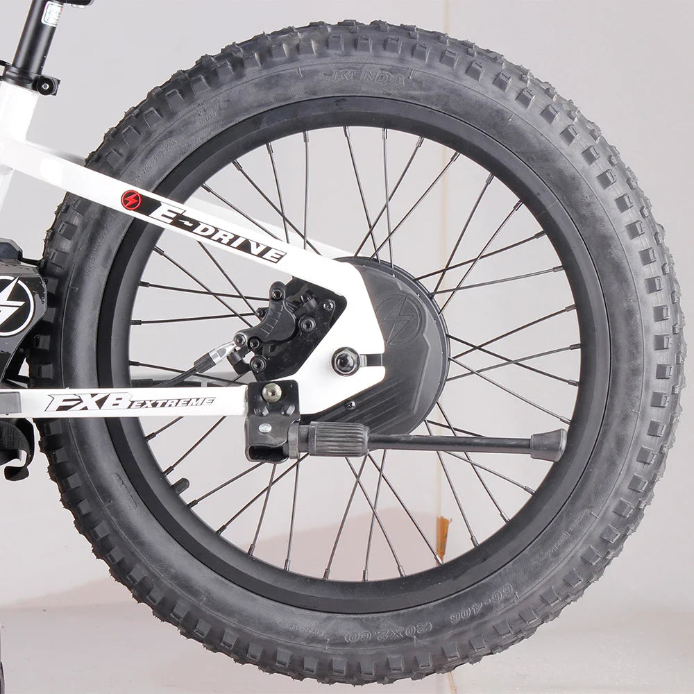 HKM-036435 Electric 20-Inch Kids Balance Bike with 800W Motor, 3-Speed Gears and Hydraulic Brakes