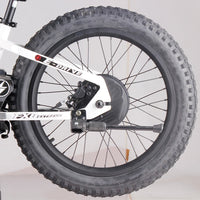 HKM-036435 Electric 20-Inch Kids Balance Bike with 800W Motor, 3-Speed Gears and Hydraulic Brakes
