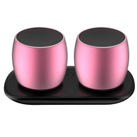 HKM-036499 Multifunctional Bluetooth Speaker with Magnetic Charging Base and Wireless Stereo Capability
