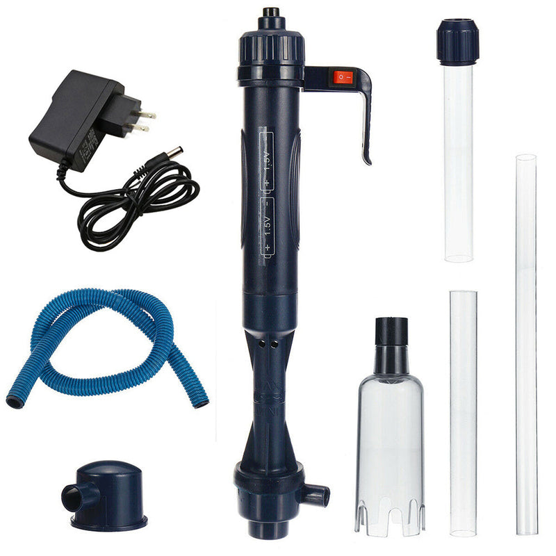 HKM-036691 Battery-Powered Aquarium Siphon Cleaner and Water Change Tool