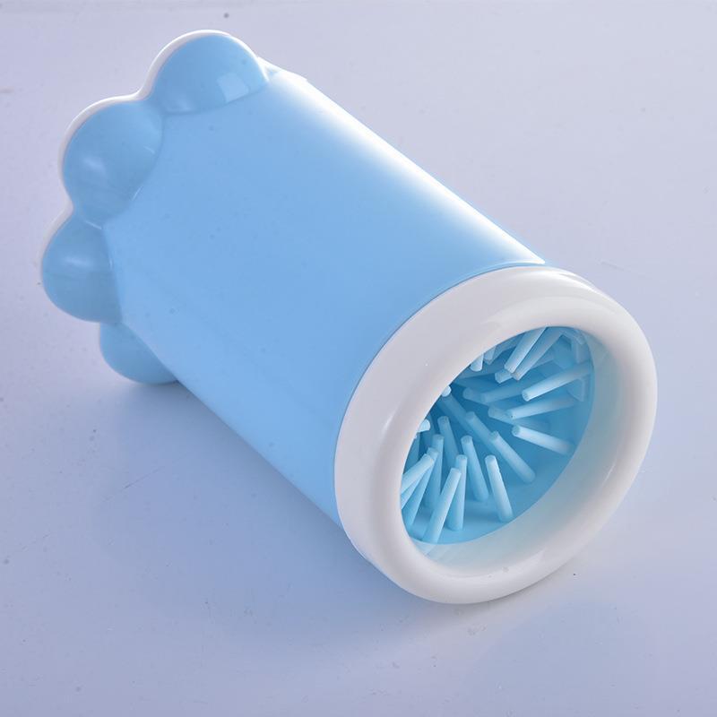 HKM-0367293 Portable Dog and Cat Paw Cleaning Cup - Silicone Foot Washing Tool for Small Pets