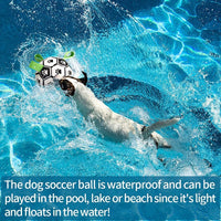 HKM-0368701 Interactive Inflatable Dog Soccer Ball Toy for Large Dogs - Safe & Durable Fetch Training Toy