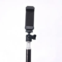 HKM-036883 Adjustable Mobile Phone Tripod with Retractable Height 1.1m to 2.1m for Photography and Vlogging