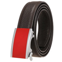 HKM-036883 Men's Genuine Leather 3.0CM First Layer Belt - Durable Fashion Accessory