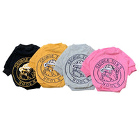 HKM-0369597 Spring and Autumn Dog Sweater for Small Breeds - Embroidered Terry Cotton Clothing in Multiple Colors