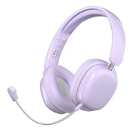 HKM-037011 Foldable Wireless Bluetooth 5.3 Headphones with Detachable Microphone for Music and Calls