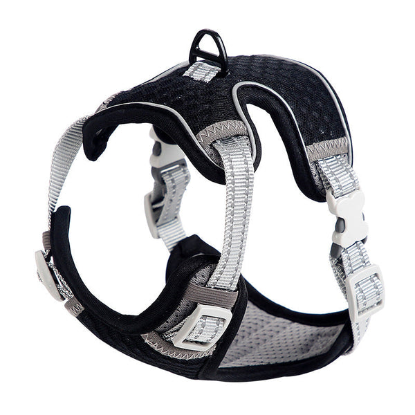 HKM-0370493 Cat Chest Strap for Safe Outdoor Walks - Adjustable Nylon Harness with Various Sizes