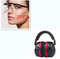 HKM-037075 Premium Head-Mounted Noise-Canceling Earmuffs for Ultimate Sound Isolation
