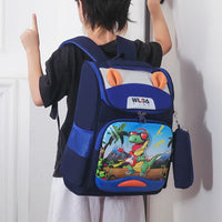 HKM-037139 Dino Animal Children's Waterproof School Backpack for Kids
