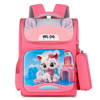 HKM-037139 Dino Animal Children's Waterproof School Backpack for Kids