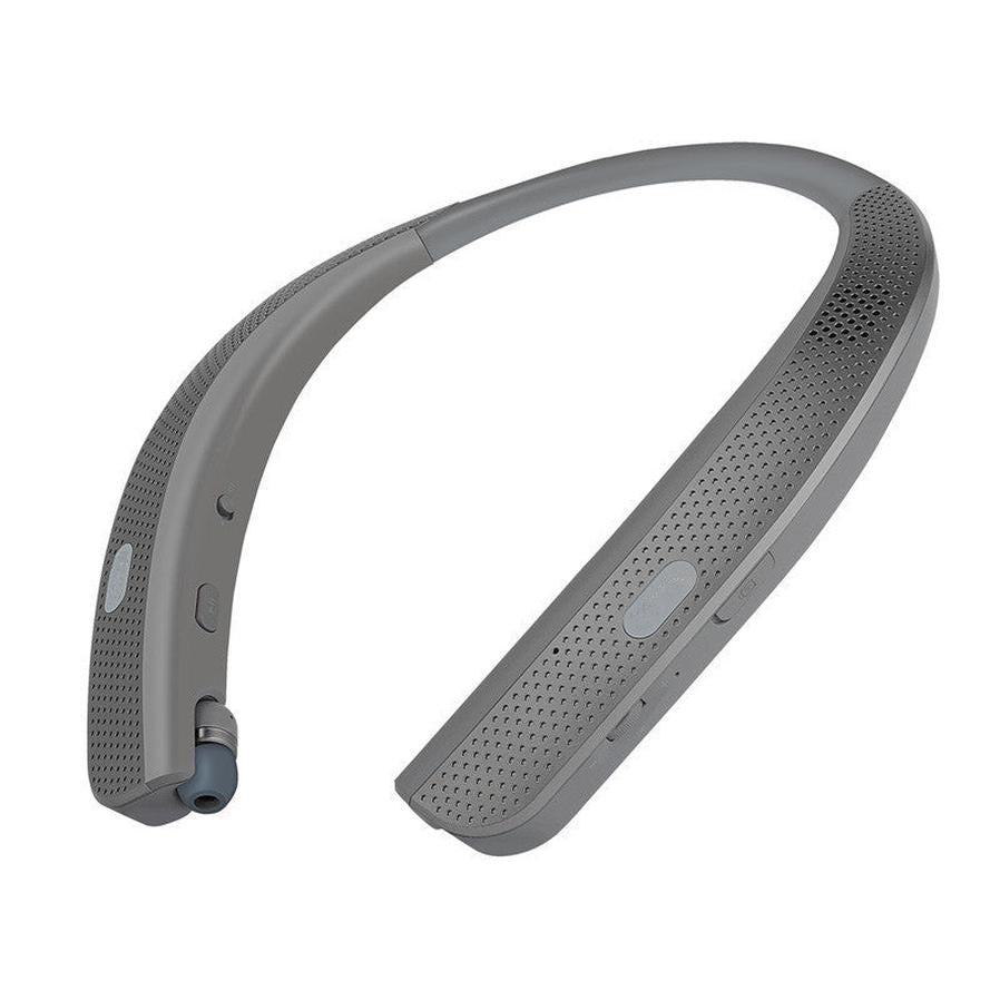 HKM-037203 Neck-Mounted Bluetooth Headset with Stereo Sound, Voice Control & Multi-Point Connectivity