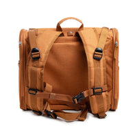 HKM-0373437 Expandable Breathable Lightweight Cat Backpack - Gray/Brown, Oxford Material, Medium Hardness, 55 Capacity