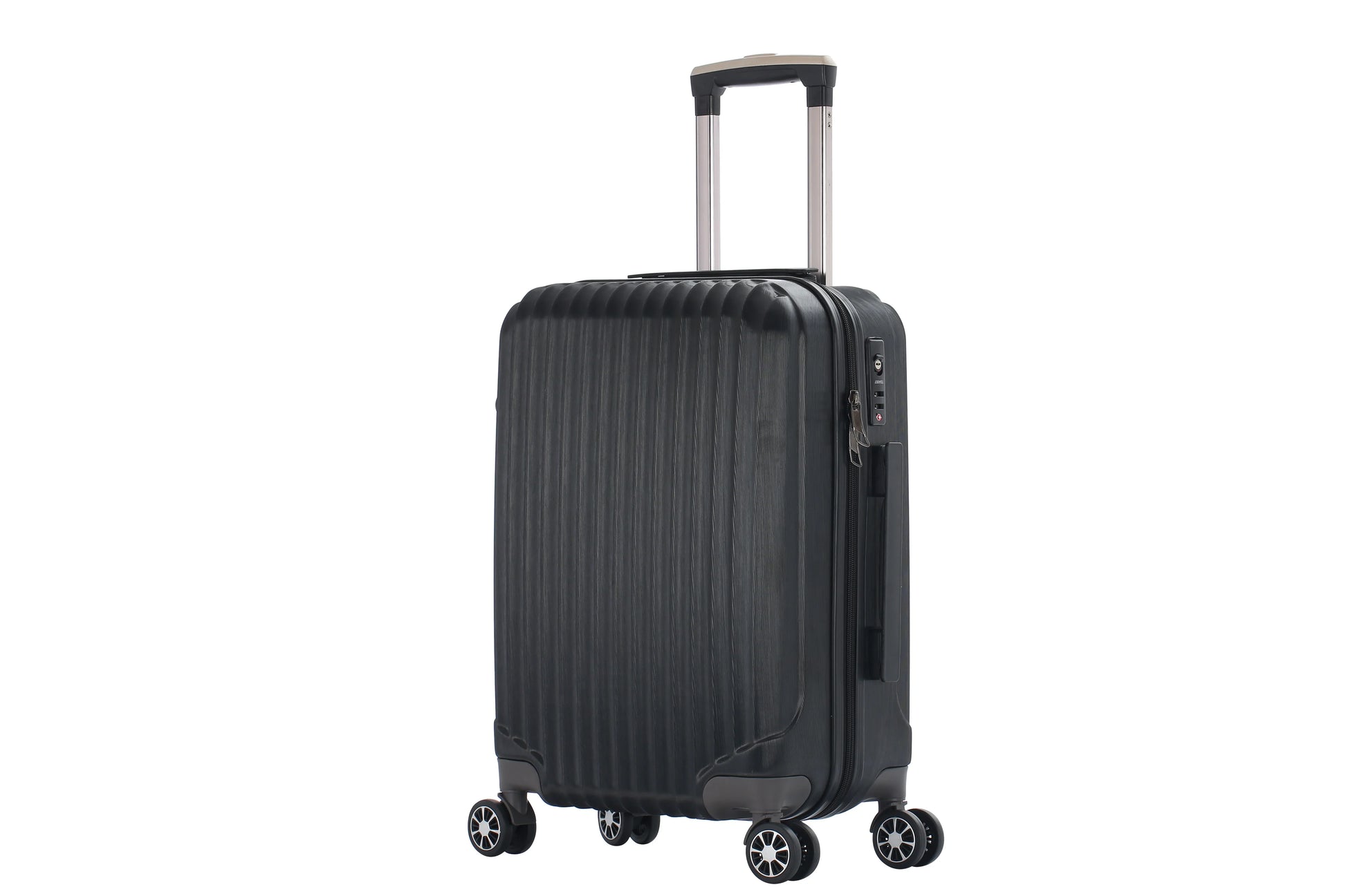 HKM-037395 Lightweight PC Trolley Luggage Bag - Carry-On Suitcase XHP146