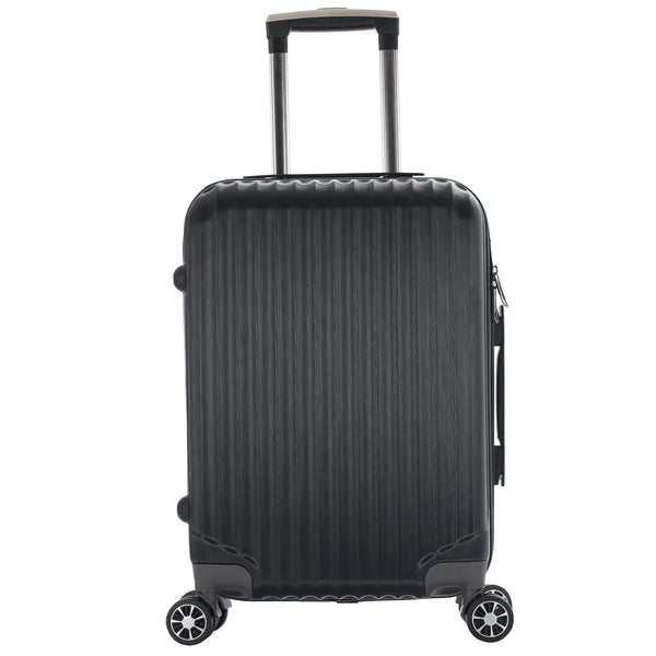 HKM-037395 Lightweight PC Trolley Luggage Bag - Carry-On Suitcase XHP146