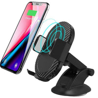 HKM-037395 Wireless Fast Charging Car Phone Holder with Adjustable Mount and Sensing Technology