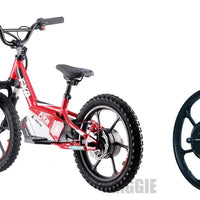 HKM-037587 16-Inch Electric Scooter for Kids - Self-Balancing Mini Bike with Disc Brake and 200W Motor