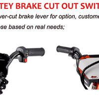 HKM-037587 16-Inch Electric Scooter for Kids - Self-Balancing Mini Bike with Disc Brake and 200W Motor
