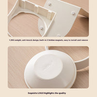 HKM-0377149 Adjustable Ceramic Cat Bowl with Elevated Base and Slanted Design for Neck Support