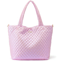 HKM-037715 Lightweight 50L Quilted Tote Bag for Women - Stylish Puffer Shoulder Handbag for Travel & Weekend Use
