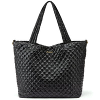 HKM-037715 Lightweight 50L Quilted Tote Bag for Women - Stylish Puffer Shoulder Handbag for Travel & Weekend Use