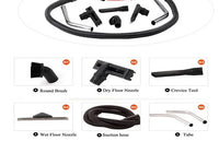 HKM-037907 Portable 30L Wet Dry Vacuum Cleaner with Straight Tube Configuration