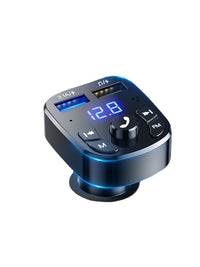 HKM-038035 Bluetooth 5.0 FM Transmitter & Hands-Free MP3 Player with Charger and Noise Reduction Function