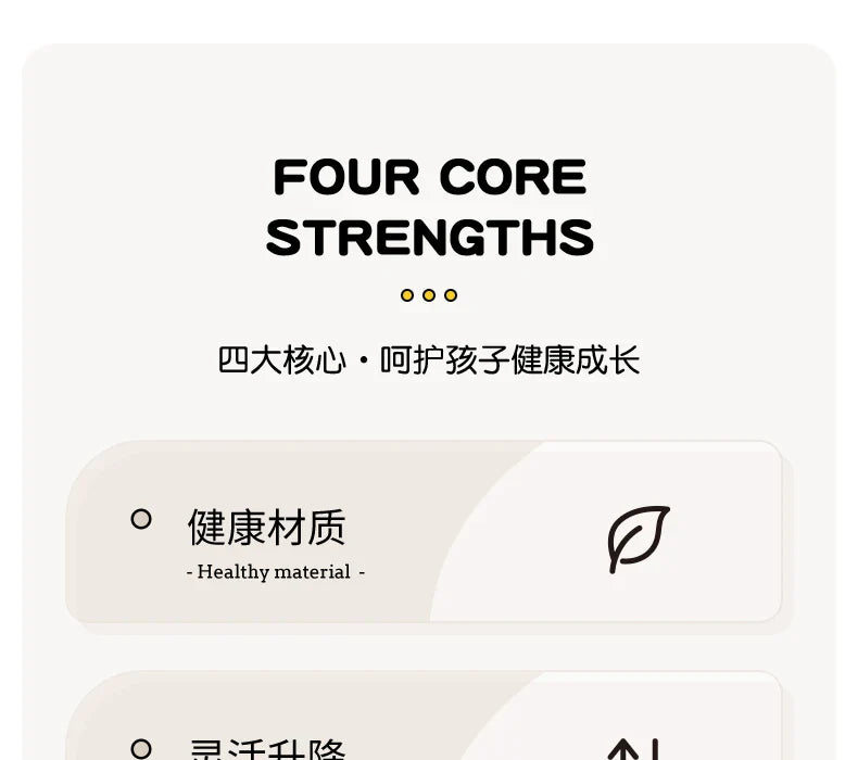 HKM-038035 Height Adjustable Ergonomic Study Desk and Chair Set for Children