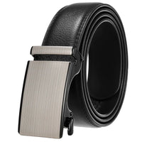 HKM-038035 Personalized Leather Cowhide Belt for Men with Adjustable Buckle