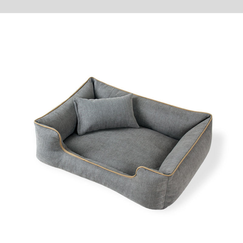 HKM-0382781 Cozy Removable and Washable Small Dog Bed in Multiple Colors