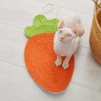 HKM-0382909 Watermelon & Carrot Cat Scratch Pad - Sisal Claw Board for Furniture Protection